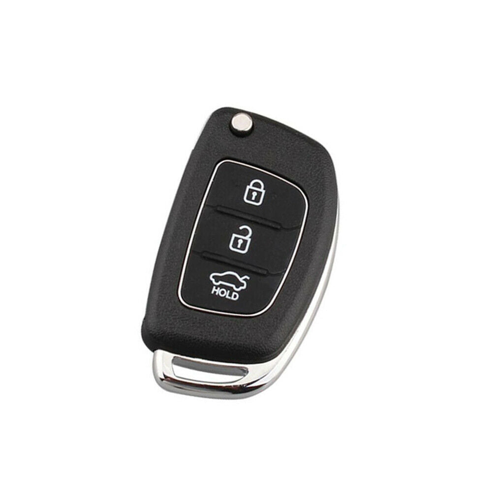 Remote Key Case Fob Cover Uncut Blade For Hyundai ix35 ix45 Series
