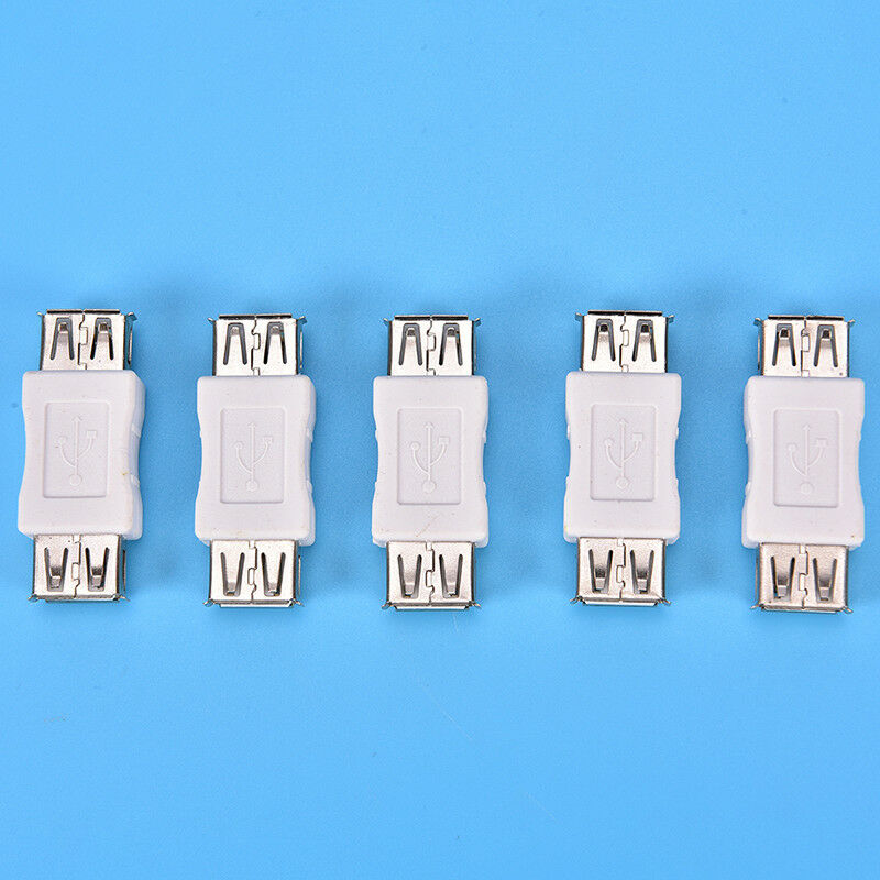 1Pcs Usb 2.0 Type A Female To Female Adapter Coupler Gender Changer ConnectoY1