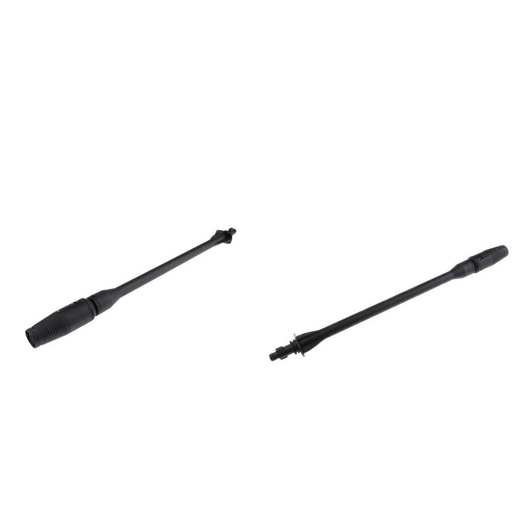 2Pieces 50cm PVC Variable Lance Spray Nozzle Replacement Car Washing Tools