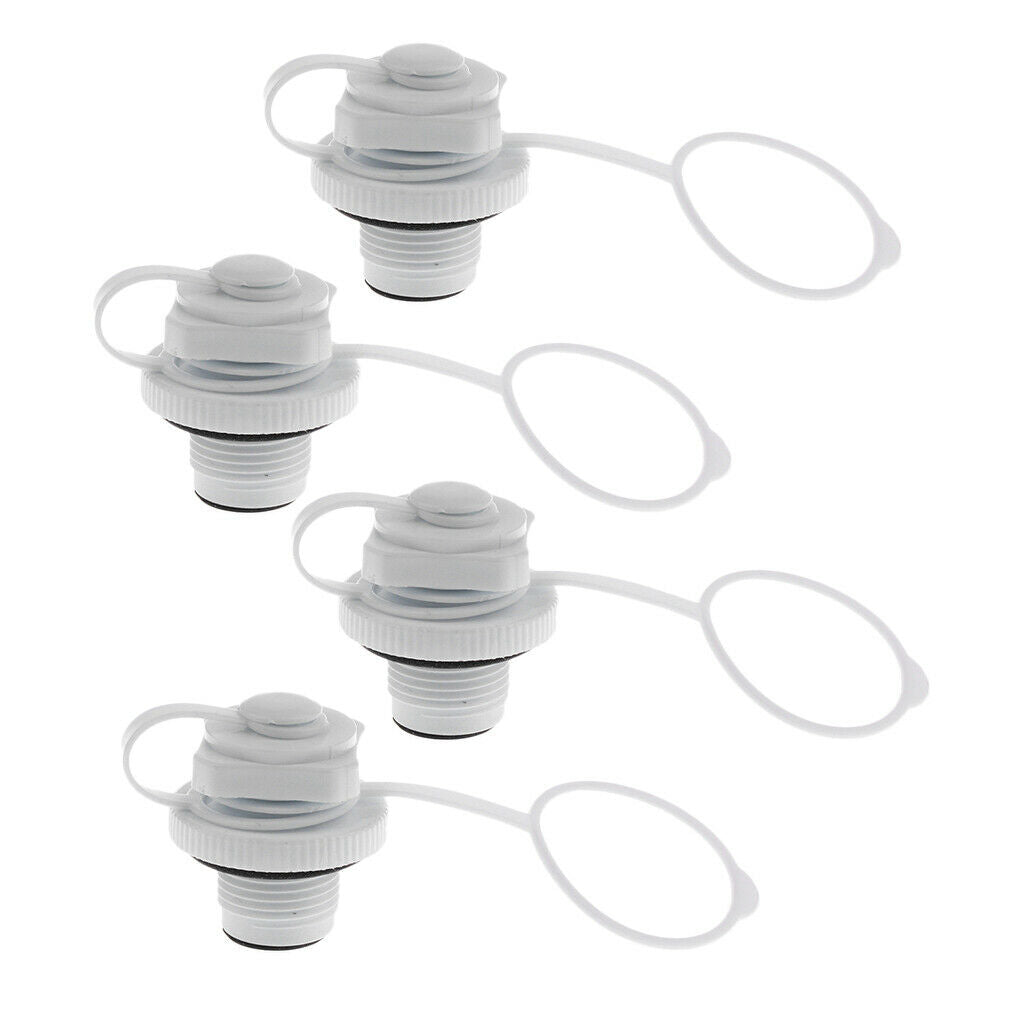 4Pcs Durable Boston Screw Valve Replacement Air Valves Rib Screw Dinghy