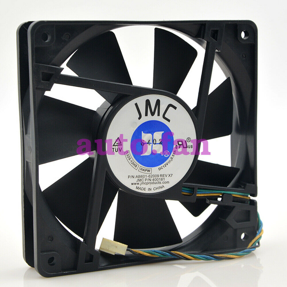 1pcs JMC 1225-12HS HAPW 12V 0.55A 12CM 12025 4-wire PWM cooling fan