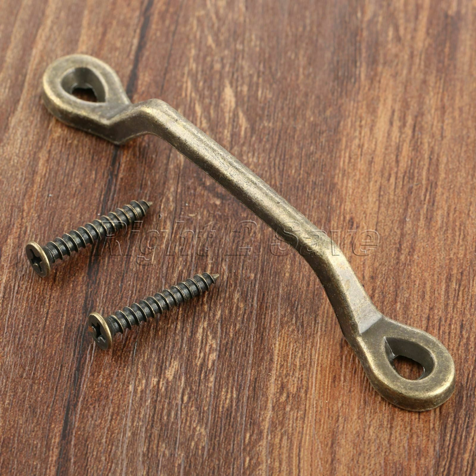 82mm Pitch Door Pull Handle Retro Bronze Furniture Cupboard Drawer Cabinet Knobs