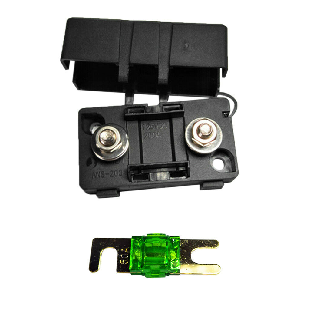 Car ANS Fuse Holder Fusebox Block Dustproof