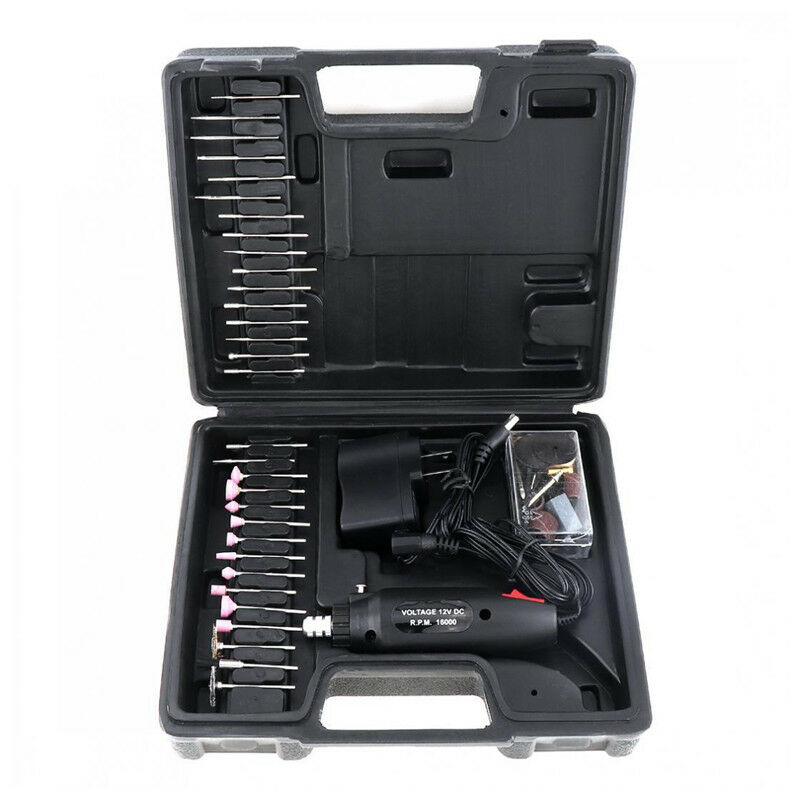 60PCS Rechargeable Electric Grinder Polishing Wheelhead Steel Wire Brush Drill