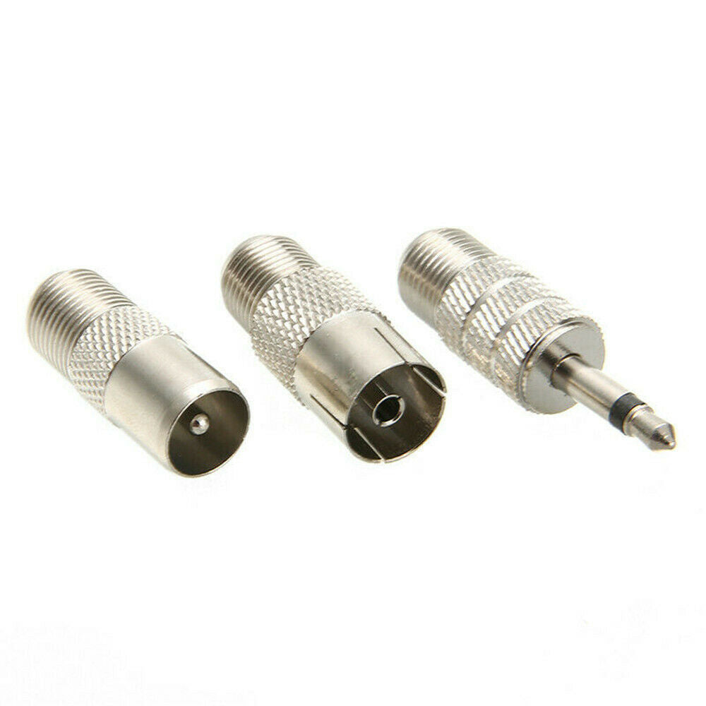 For DAB TV FM Radio Replacement F Type 77 cm 7 Section Telescopic Aerial Antenna
