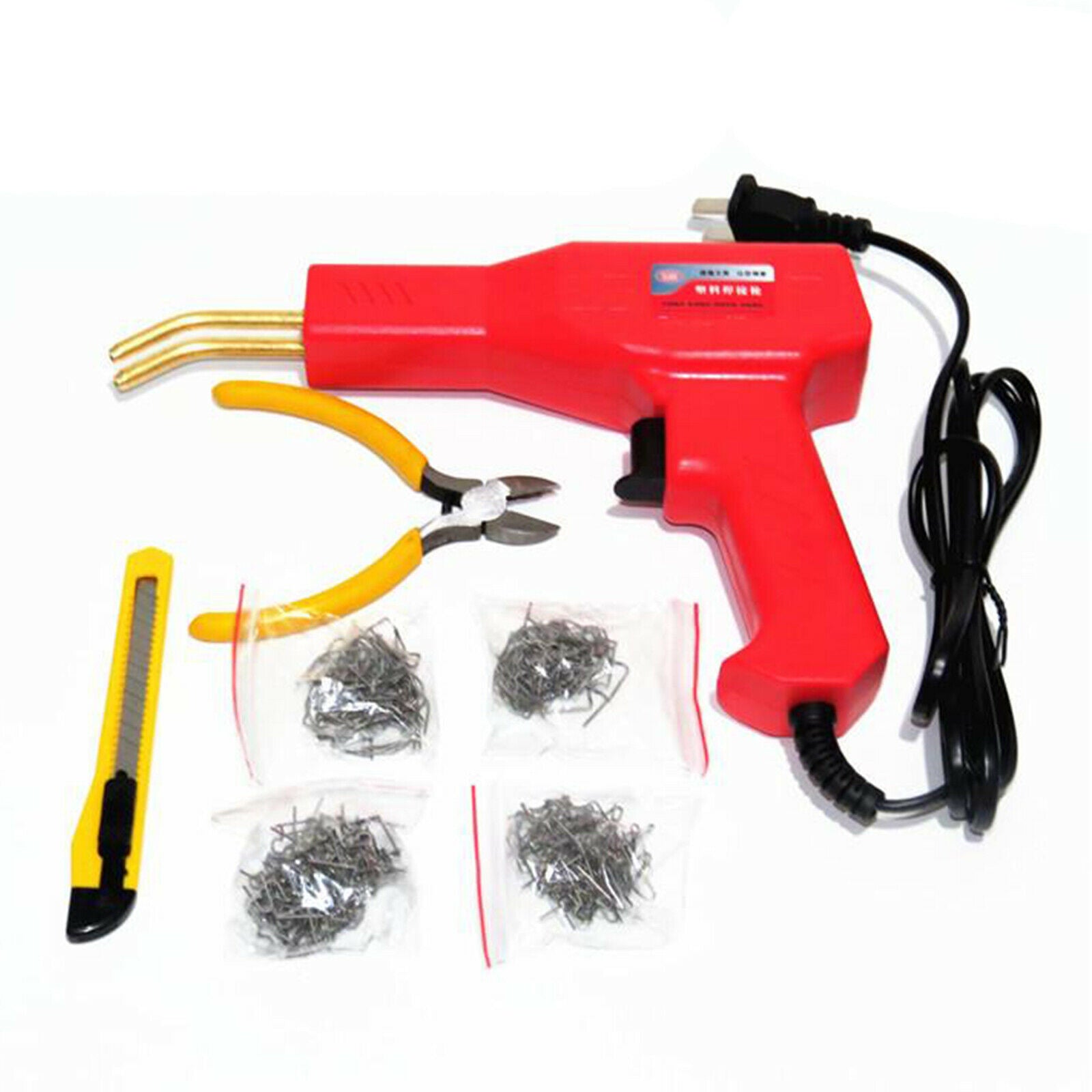 Hot Stapler Plastic Welding Machine Car Bumper Repair Kit Welding Machine