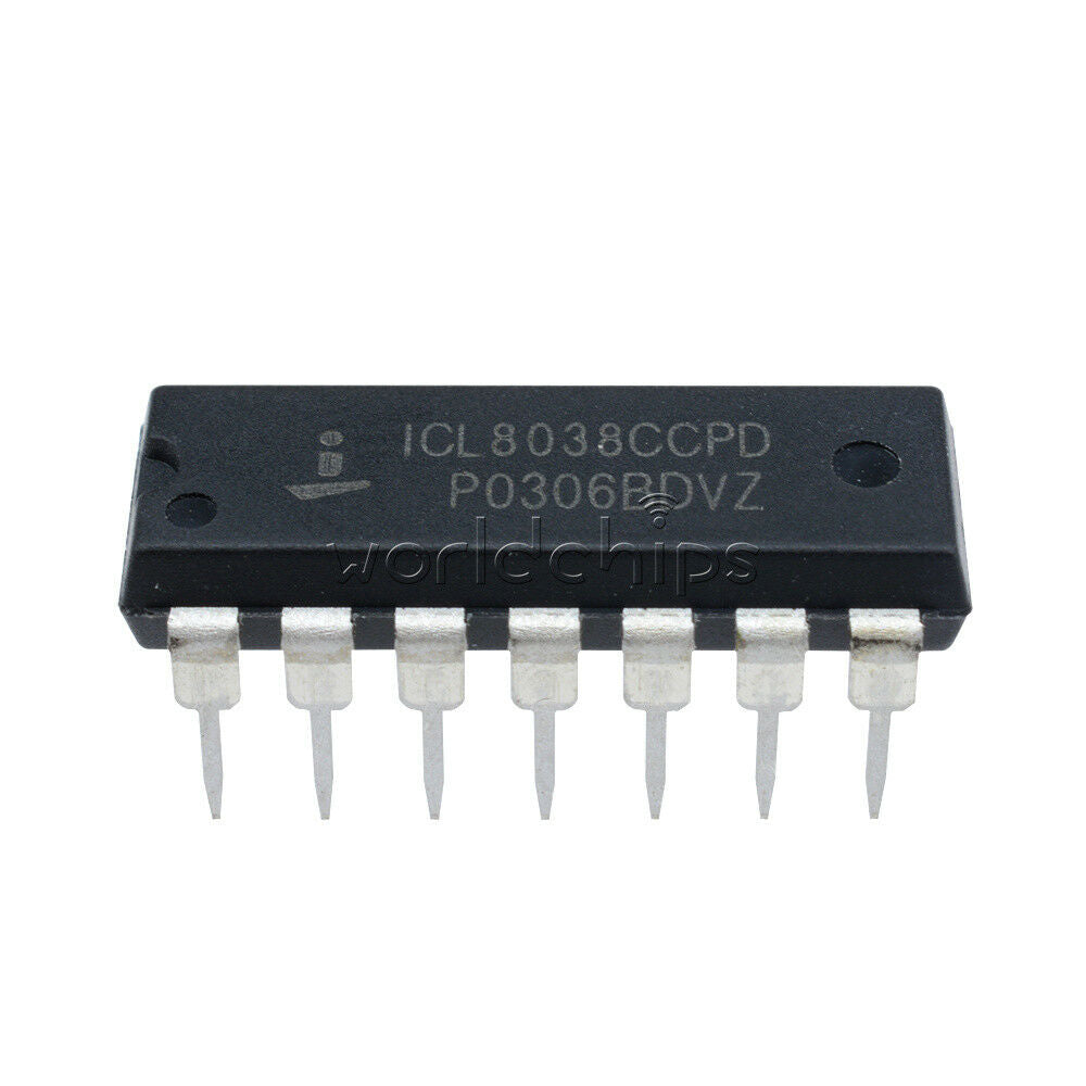ICL8038 ICL8038CCPD INTERSIL IC OSCILL GEN/VOLT CONTROL 14 DIP Signal Generator