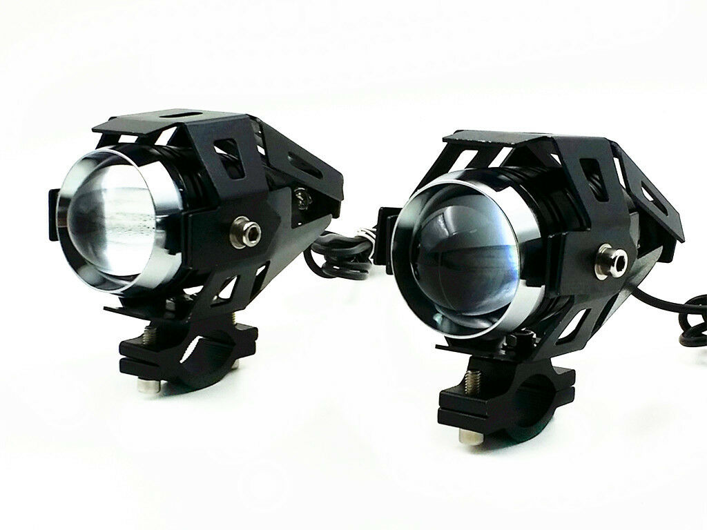 U5 LED Spot Work Driving Fog Light Car Trunk Motorbike Cruiser Chopper Dirt Bike