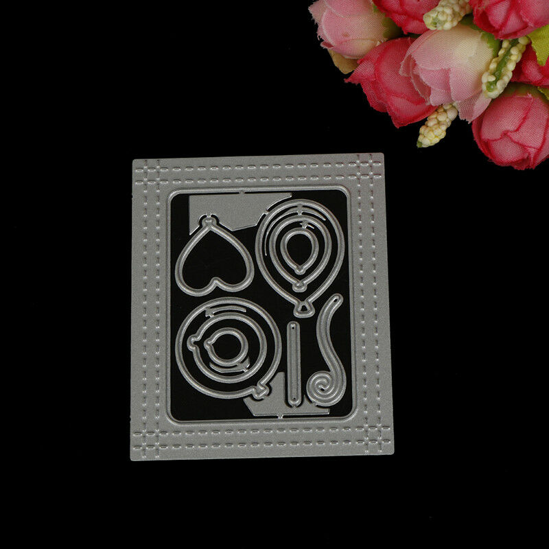 Balloon Metal Frame Cutting Dies DIY Scrapbooking Paper Card Emboss SP..l8