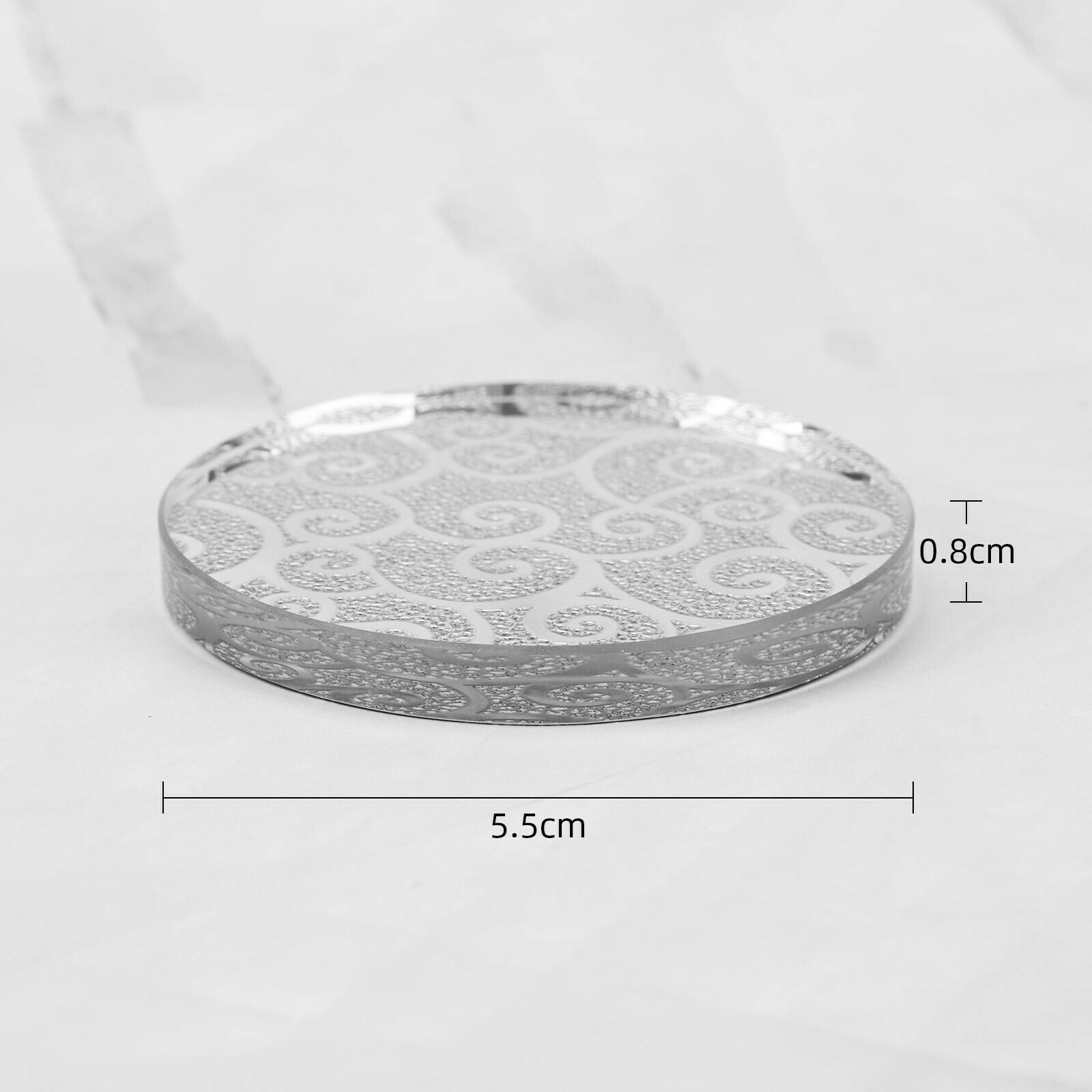 For Grafting And Planting Eyelashes Crystal Glass Table Gasket Pad Dripping Tool