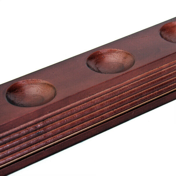 Roman Style 6-Place Wall Rack/Holder Pool/Billiard Cue Stick Wall Cue Rack