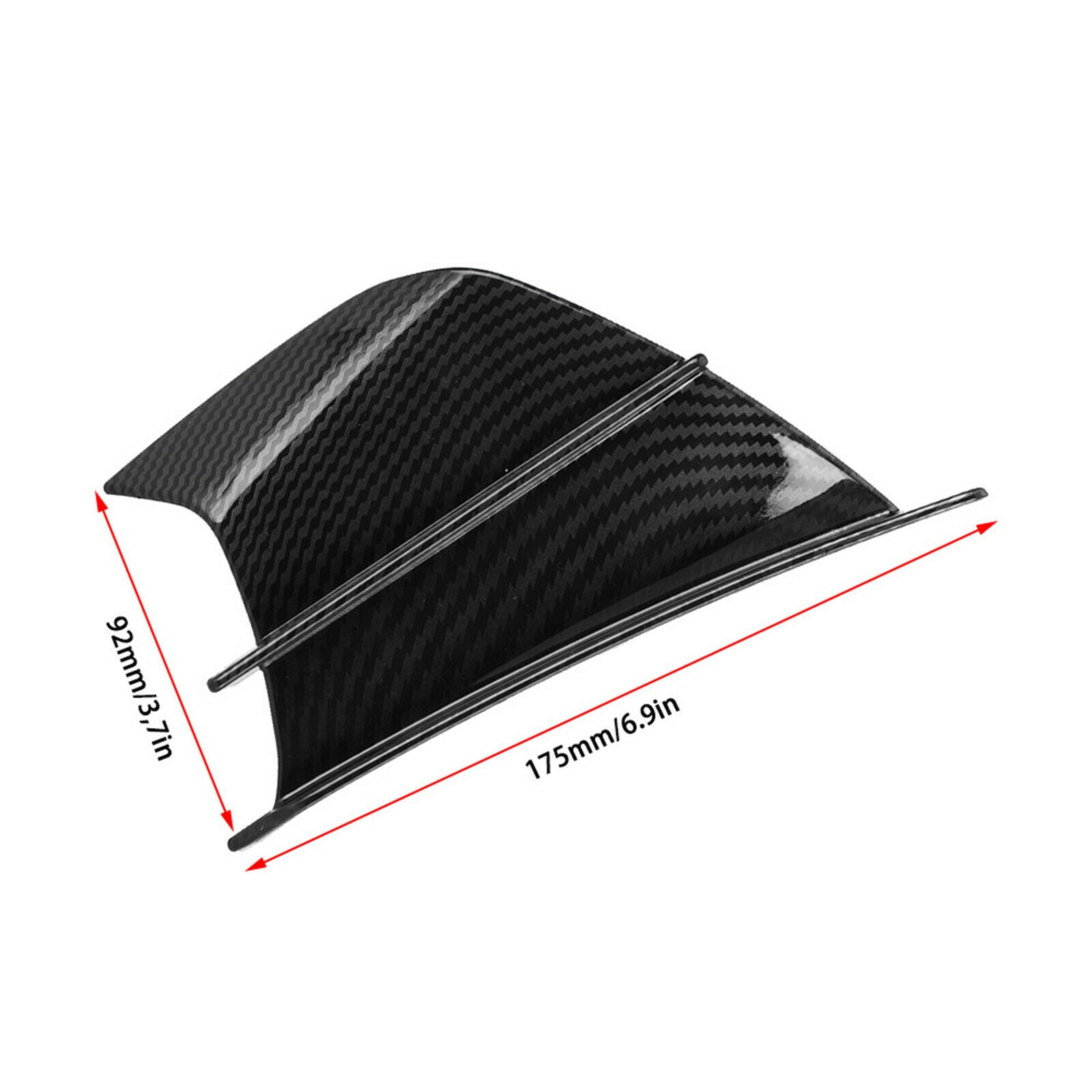 Motorcycle Gloss Fixed Wind Wing Winglets Aerodynamic Wing Kit Accessories