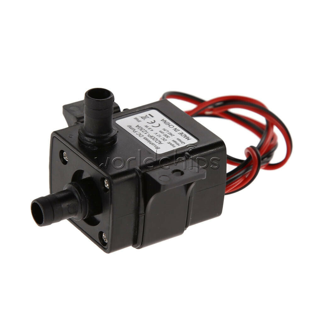 DC12V 240L/H Ultra Quiet Brushless Motor Submersible Pool Water Pump Solar