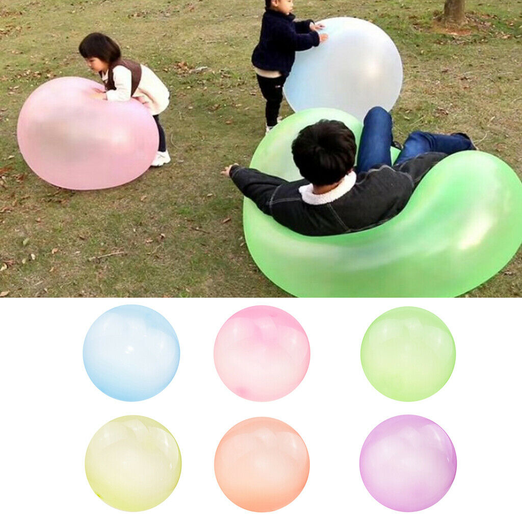 Bubble Ball Stretch Indoor Birthday Wedding Decor Game Interactive Blue M