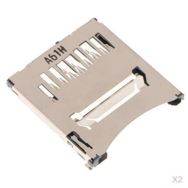 2X SD Memory Card Slot Holder Tray Protector for Nikon D3300 D810 D750 D70