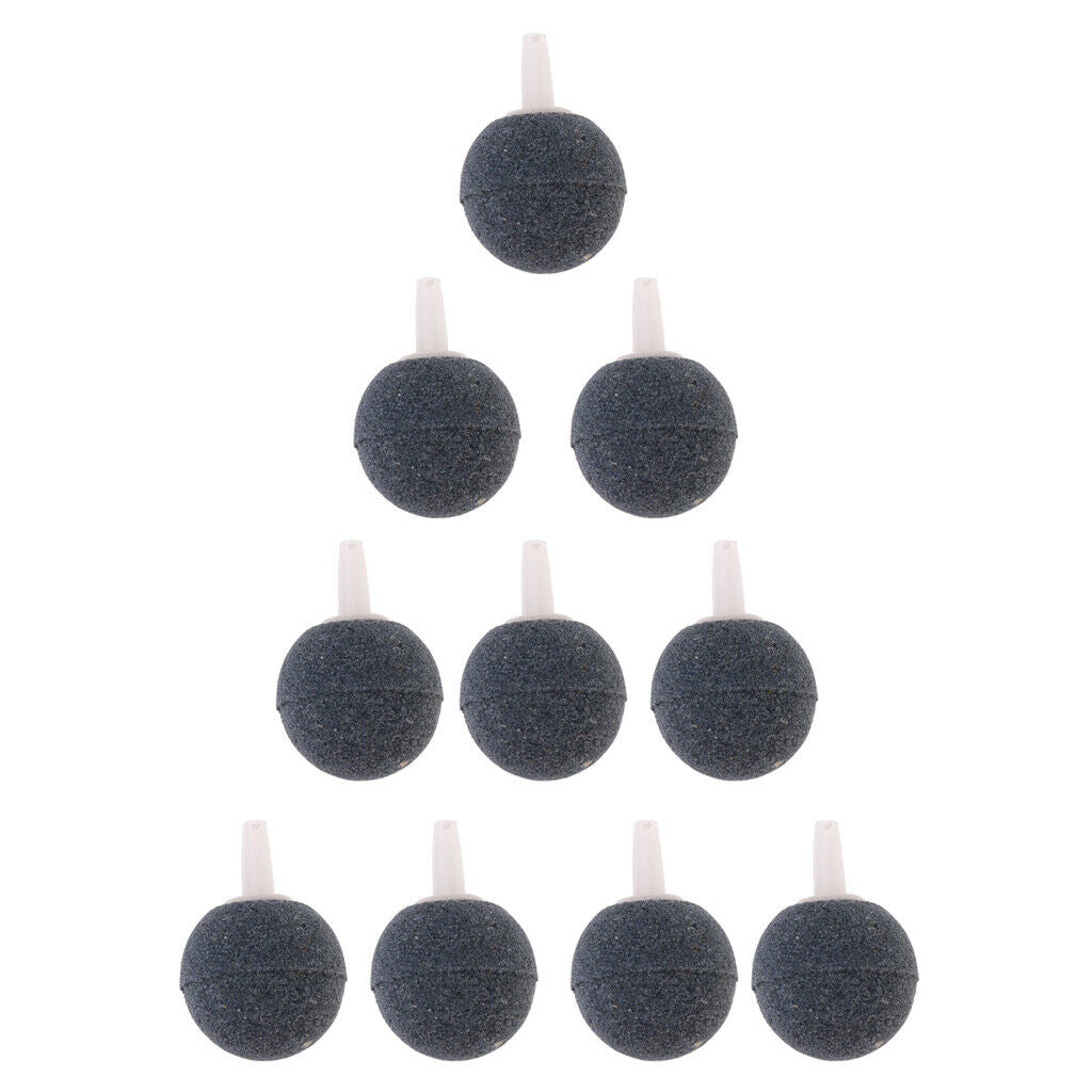 10x aquarium air stone ball aerator stone air stone oxygen stone Ø 30mm
