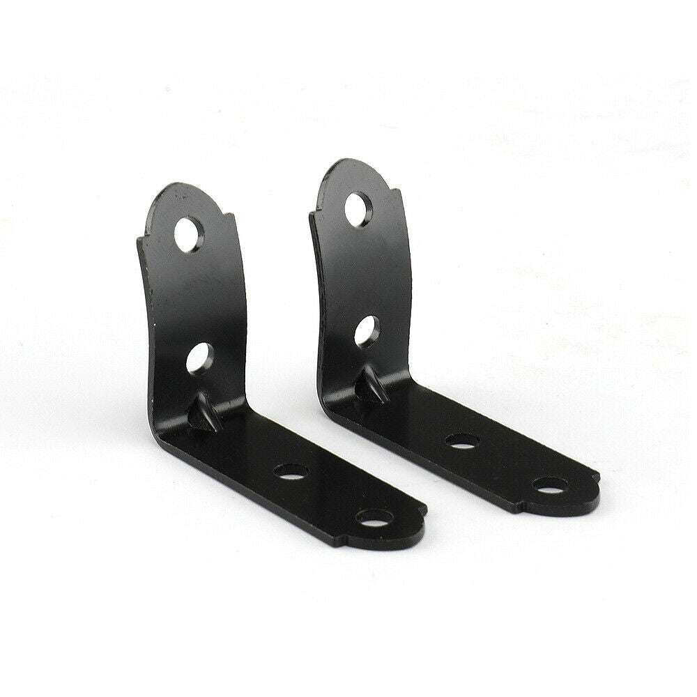 2pcs Glove Box Lid Hinge Snapped Hinge Brackets with Screws For Audi A4 B6 B7 8E