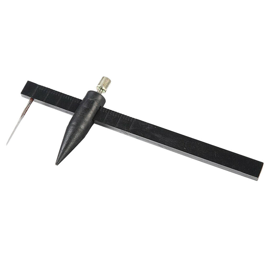 Wooden Pottery Compass Circle Cutter Vernier Caliper Measuring Cutting Paper