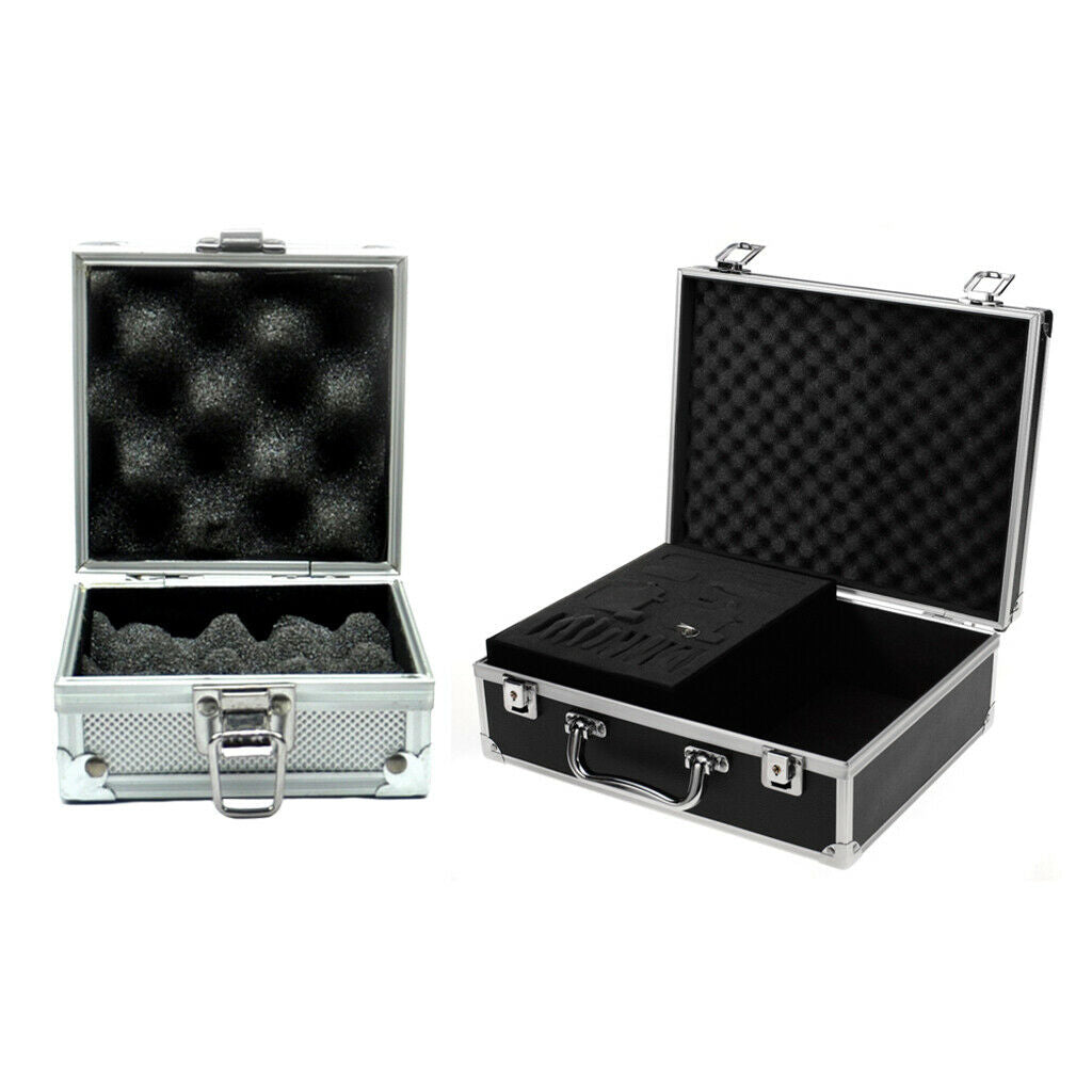 2 Packs Travel Rotary Tattoo Machine Case Cosmetic Organizer Container Box