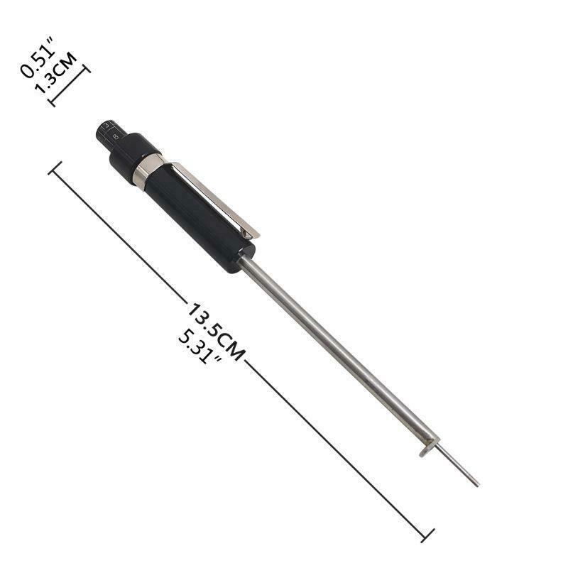 Brake Pad Thickness Gauge Time Saving Garage Pre Mot Measuring Tool For Car Tire