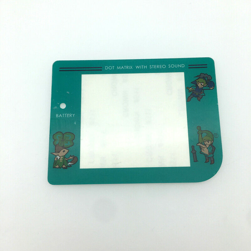 Green Plastic Screen Lens Protector for Nintendo Game Boy Classic for DMG GB GBO