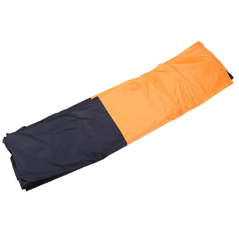 One XXXL Size Black Orange Motorcycle Cover Rain Dust Protector Bike Universal
