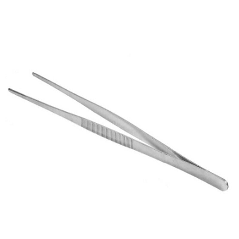 1pcs Barbecue Tongs Food Tongs Food Clip Stainless Steel Tweezers Kitchen Gad_AU