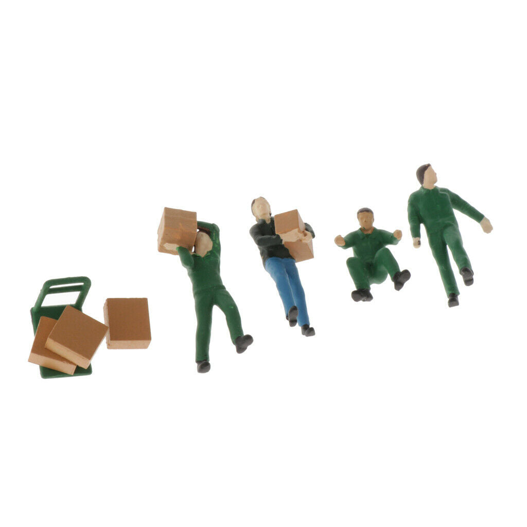 2pack RaceMedal 1/64 Porter Worker Collections Scene For Siku Greenlight