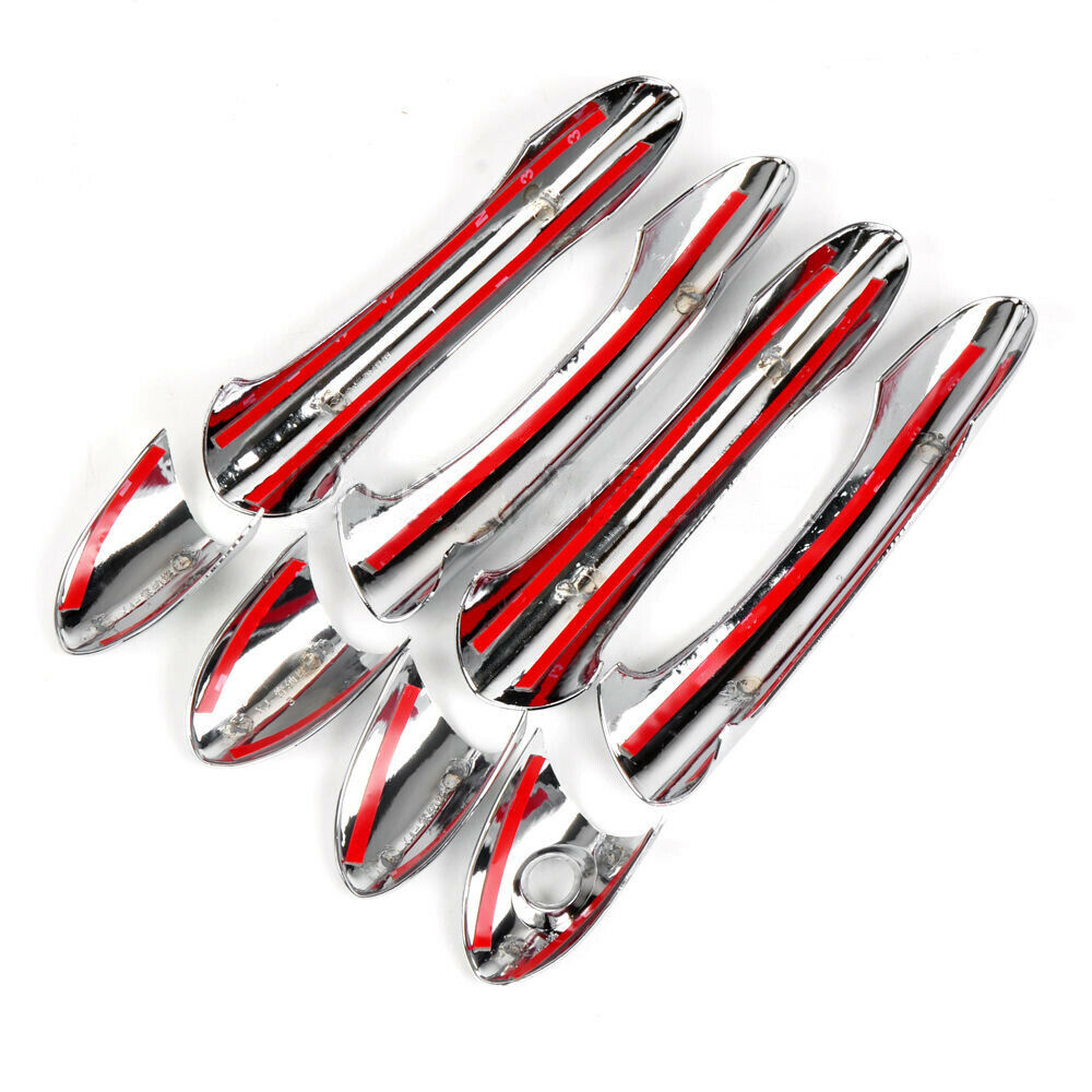 Chrome Exterior Door Handle Cover Trim Fit for Hyundai Sonata I45 YF 2011-14