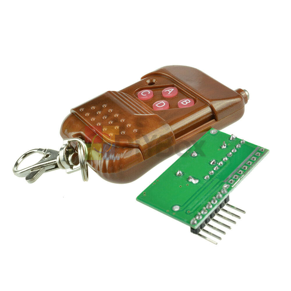 5PCS 315MHZ IC 2262/2272 4CH Key Wireless Remote Control Receiver Module Arduino
