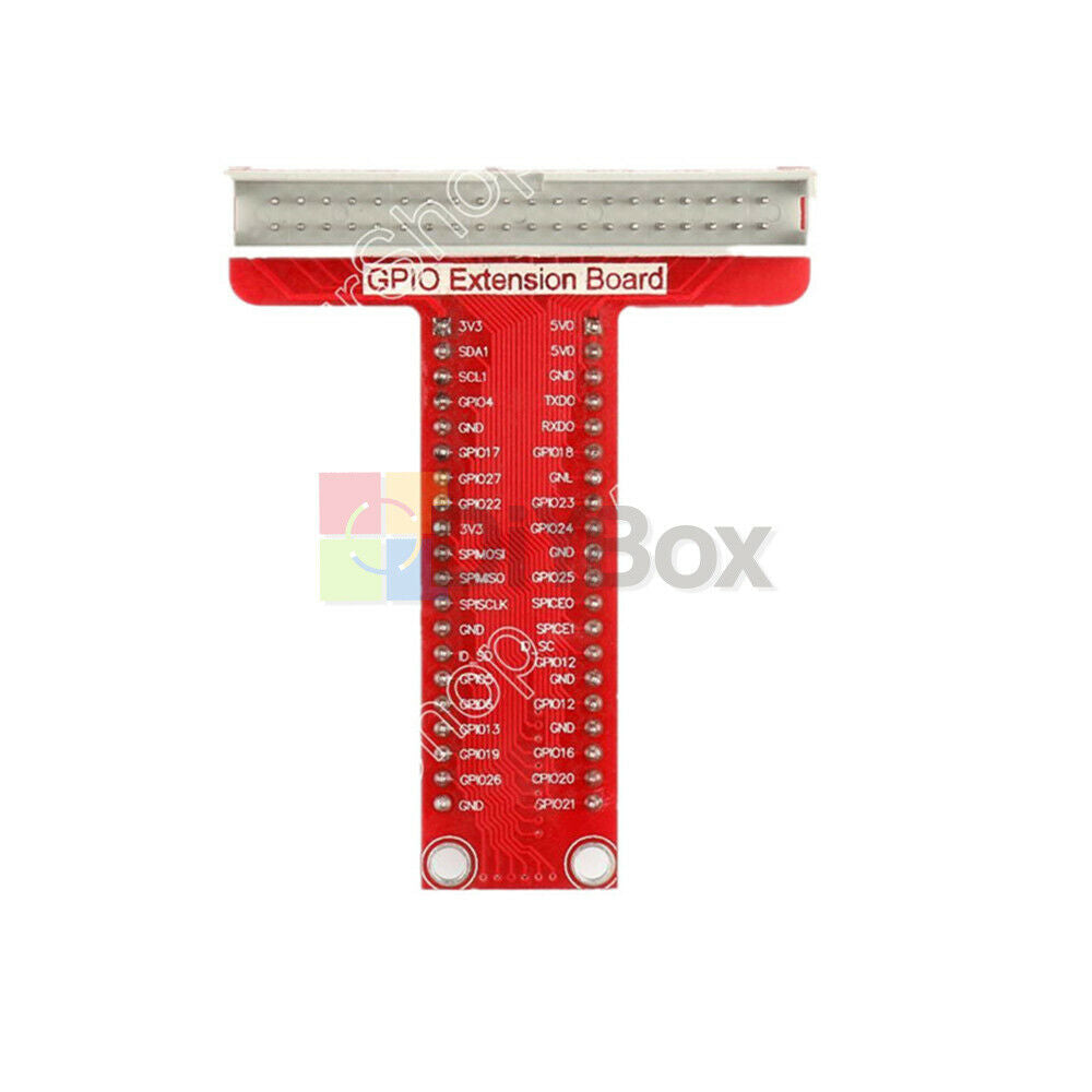 T-Shaped Breakout Expansion Board+ 40Pin GPIO Cable Fit for Raspberry Pi B+ Pi 2