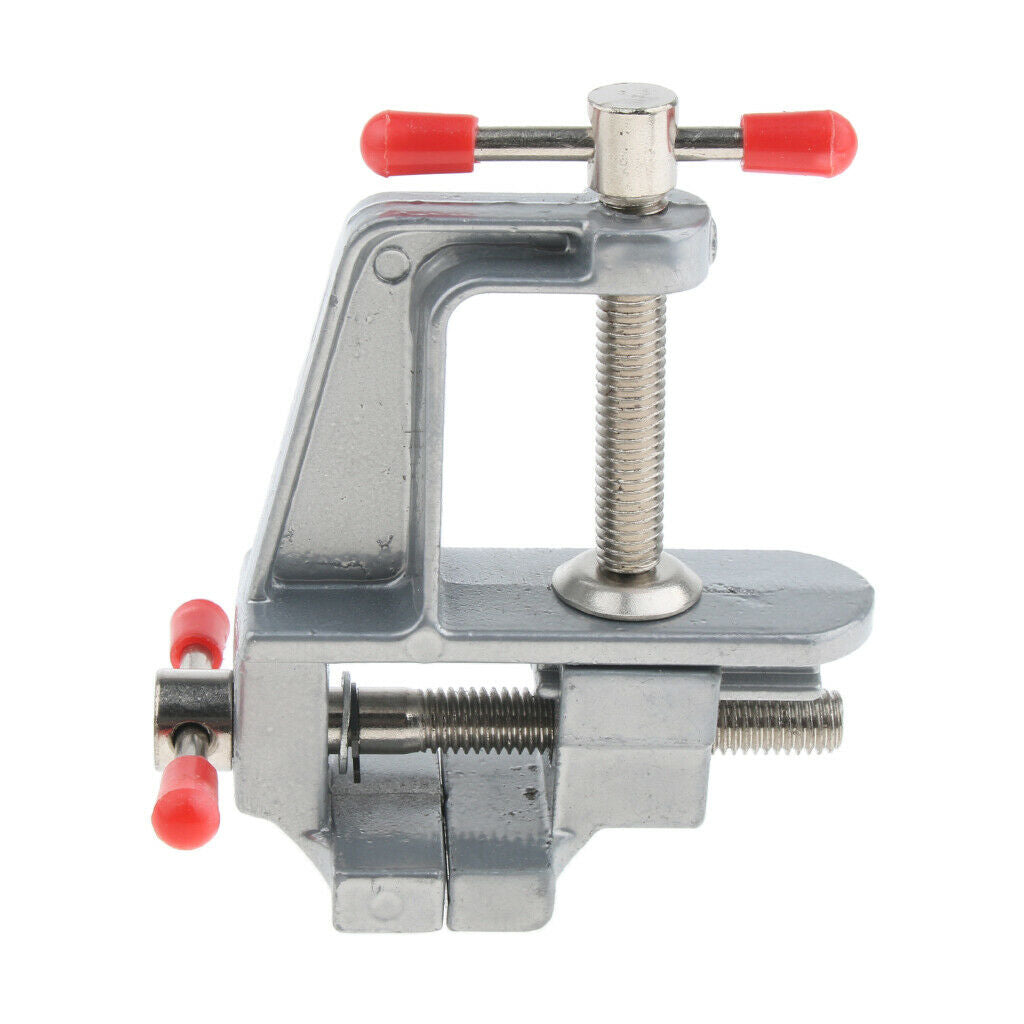 Mini DIY Aluminum Alloy Table Clamp Table Bench Vise Craft Repair Tool for Home