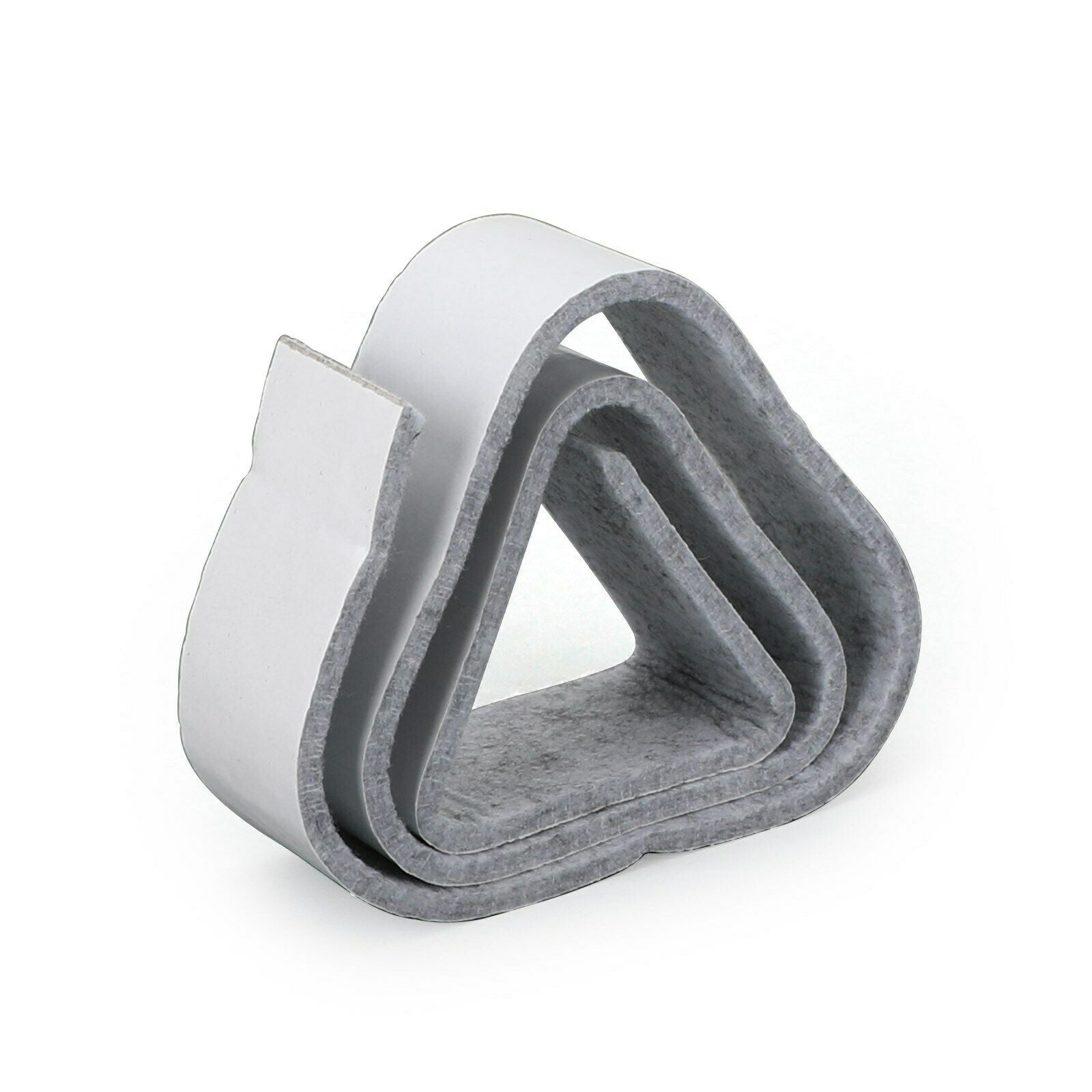 1M/40" 3pcs Nonslip Self-Stick Cabinet Furniture Felt Pad Gray USA