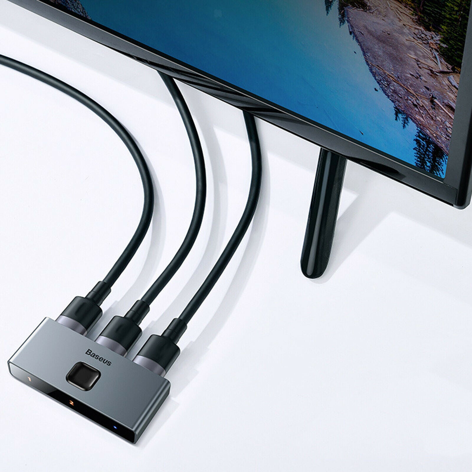 HDMI 4K Switch 1 In 2 or 2 In 1 for PS4/3 Projector Monitor Low Latency