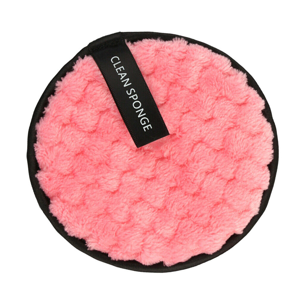 2pcs Face Cleaner Facial Wash Sponge Pads Cosmetic Makeup Remover Puff 12cm
