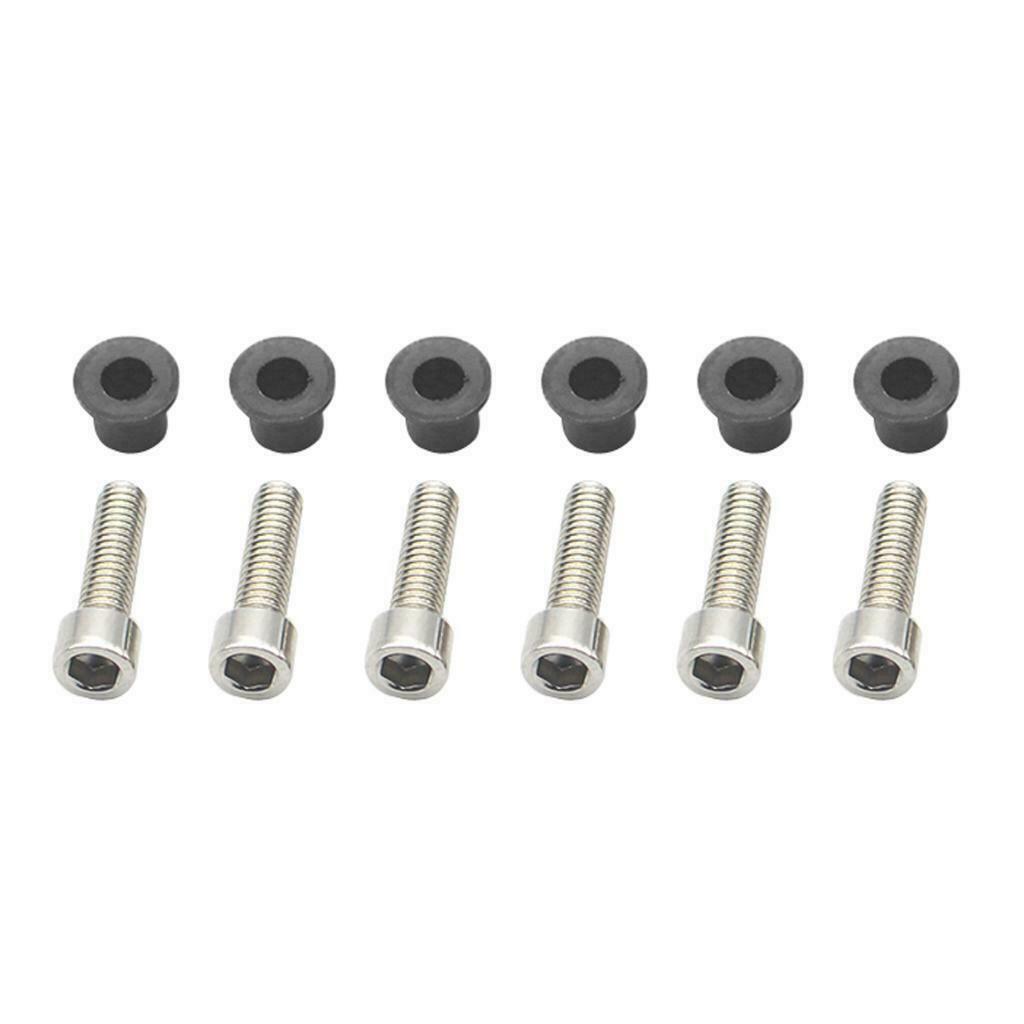 Motorcycle Engine Cylinder Protector Guard with Installation Screws and Gaskets