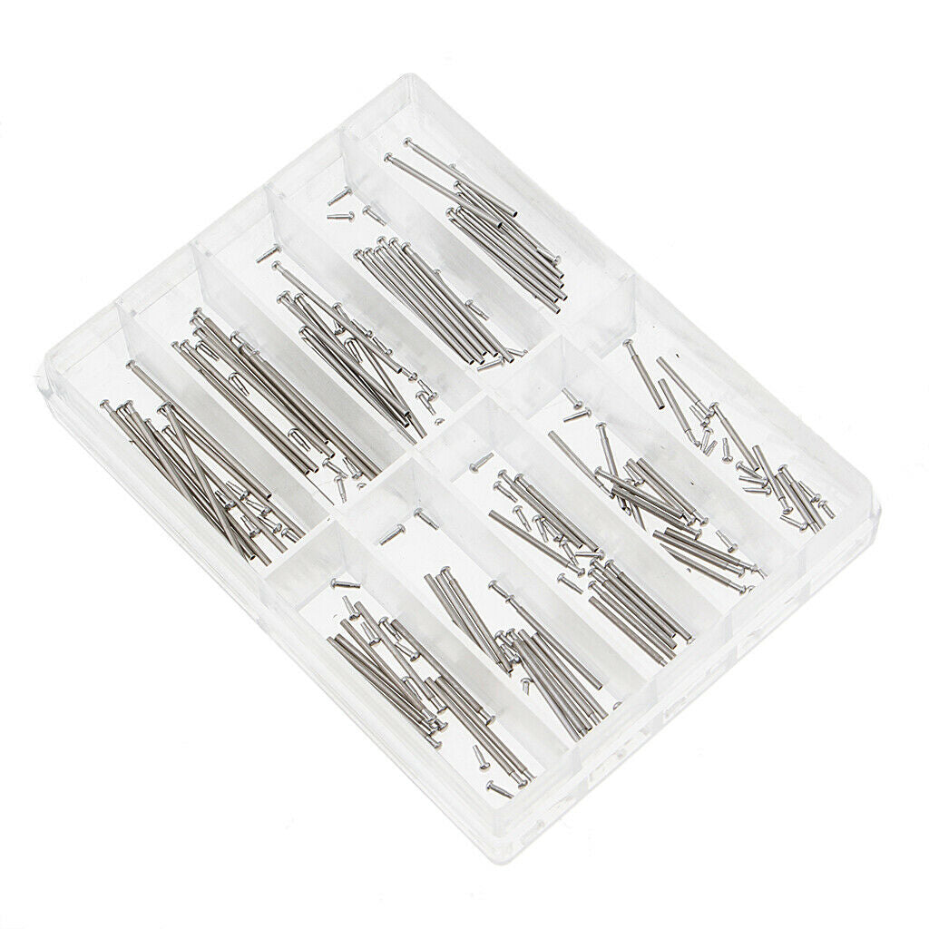 Various Size 8mm-26mm Bracelet Pin Friction Band Push Rods with Storage