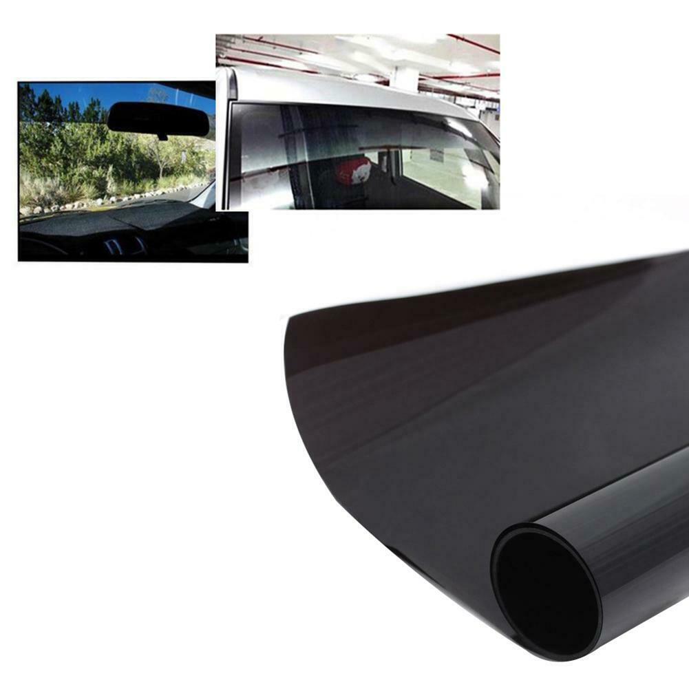 20x150cm Black Car Window Tint Film 5% Summer Window Glass Solar Protection Kit