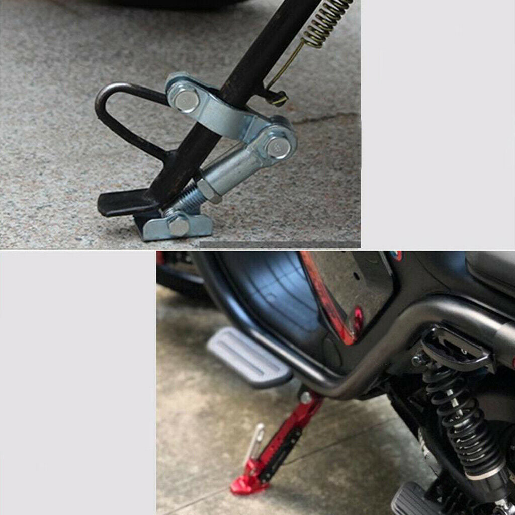 Motorcycle Kickstand Adjustable Tripod Motorcross Dirt Bike ATV 200x50mm