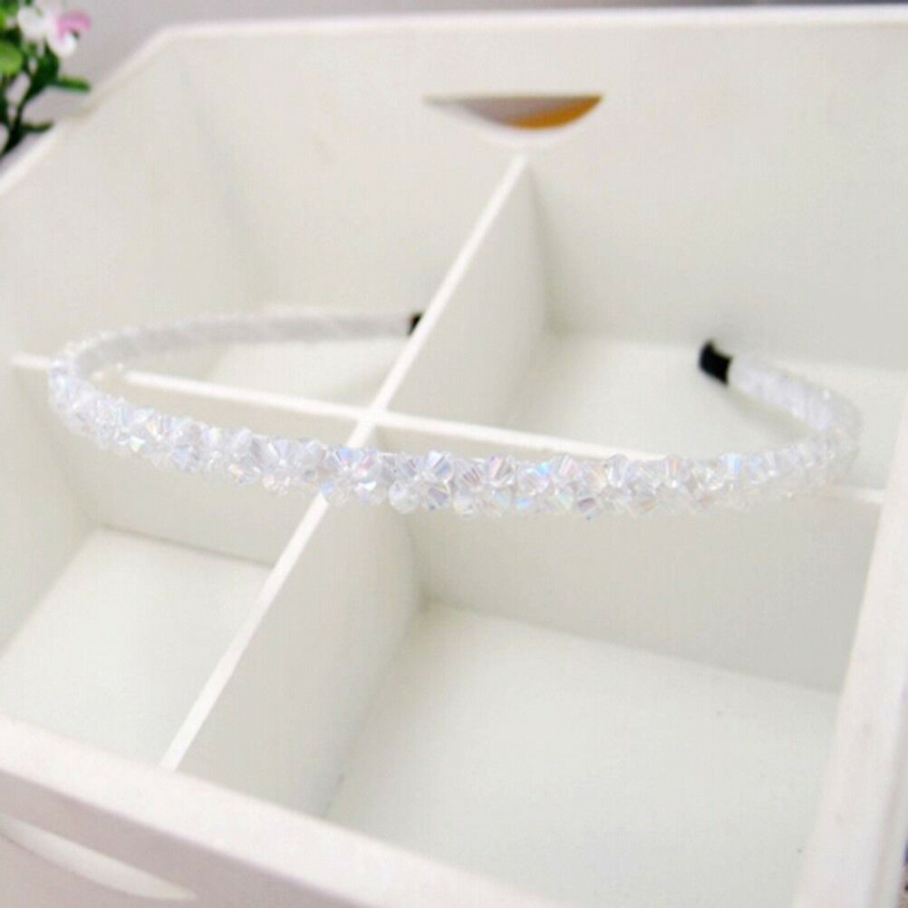 Women Girl Metal Crystal Hairband Headband Beautiful Jewelry HeadwearHair.l8