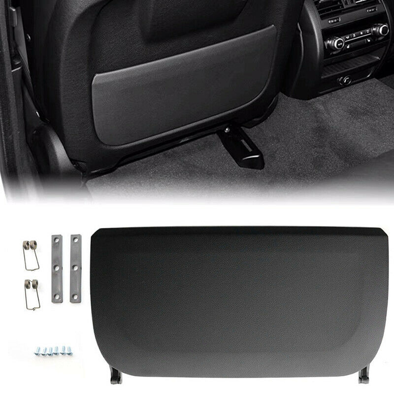 Black Car Seat Back Panel Cover Replace Fit For BMW 5 7 Series F10 F02 5GT F07
