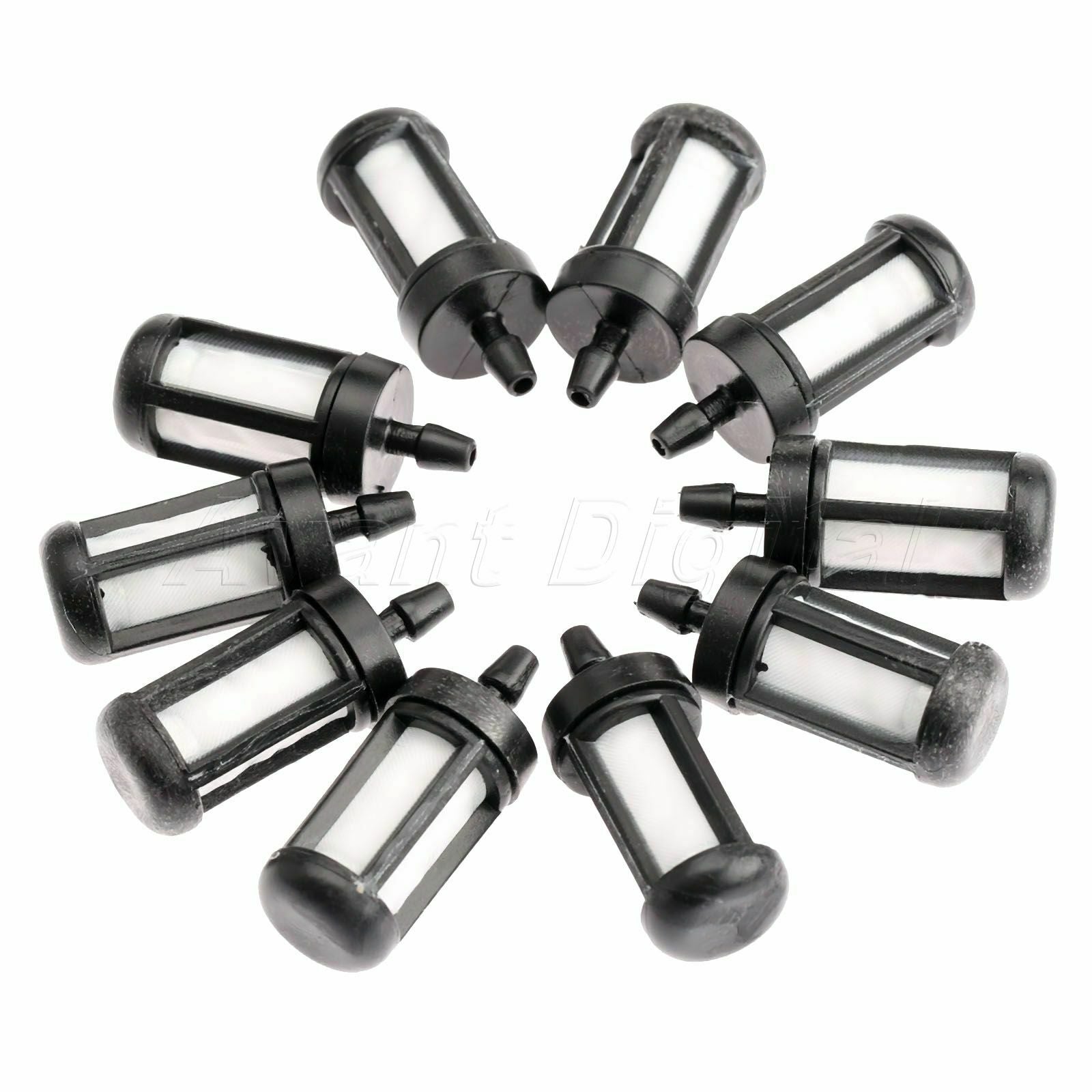 10pcs Trimmer Fuel Hose Pipe Filters Fit For ZAMA ZF-1 STIHL POULAN HUSQVARNA