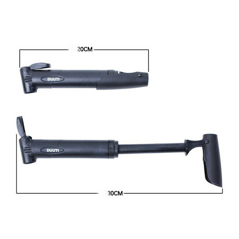 Mini Portable Light Bike Cycle Bicycle Type Air Pump Tire Inflator Tube + Val Lt