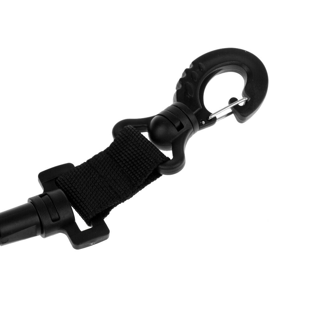 Heavy Duty Scuba Dive Lanyard Coil Lanyard Camera Gear Holder w/Spring Clip