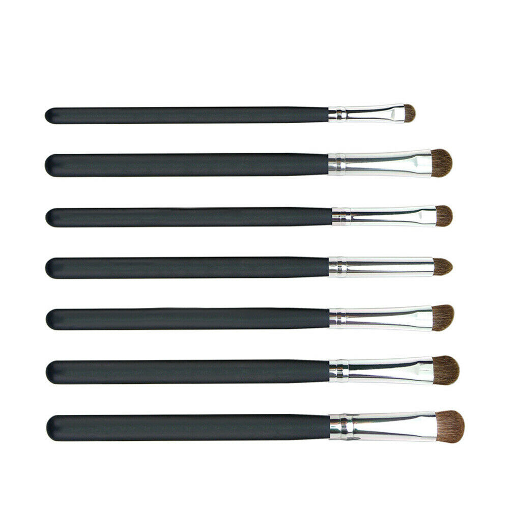 14x Portable Travel Eye Makeup Brushes Set Eyeshadow Eyelash Buffing Brush