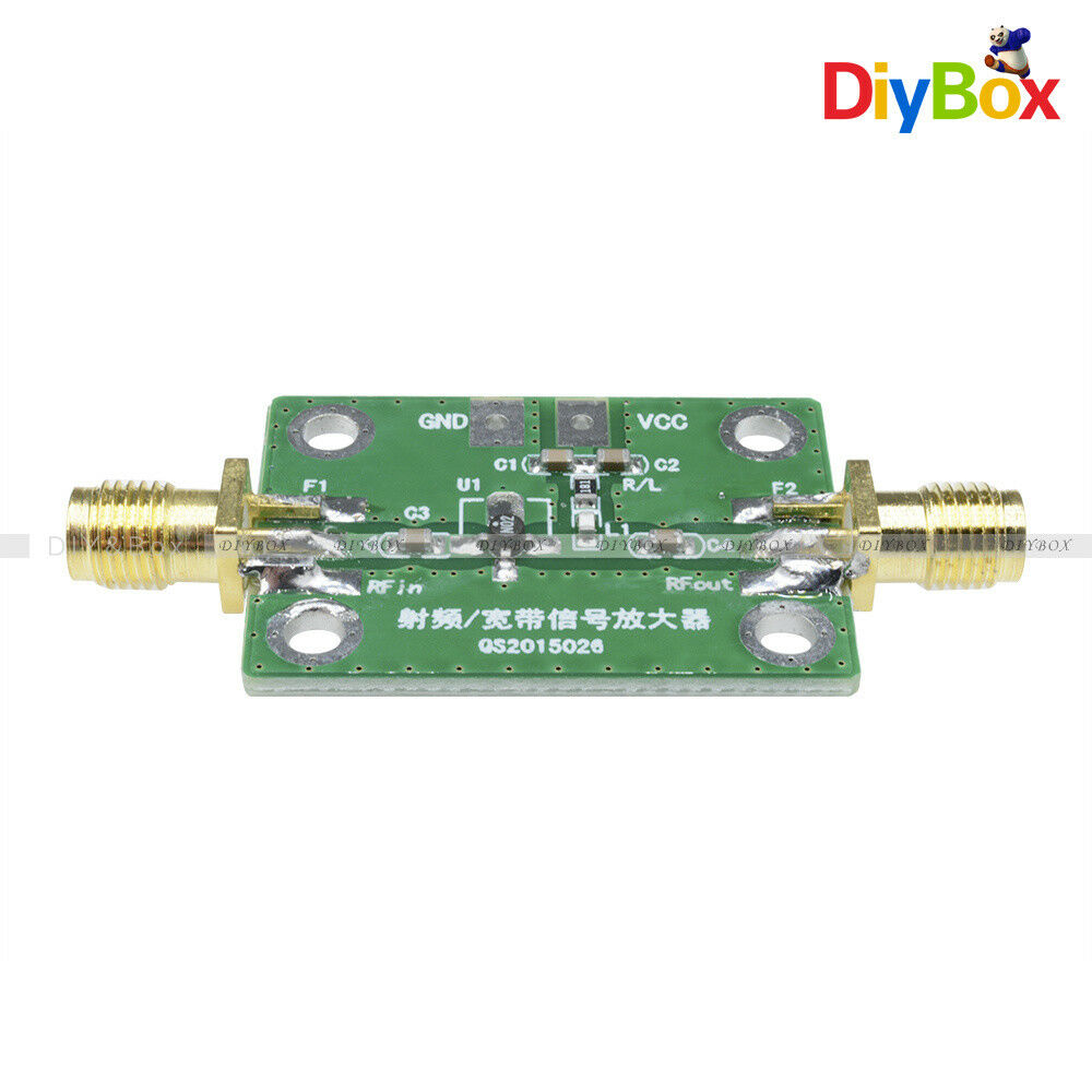 0.1MHz-2000MHz 2Ghz RF Wideband Signal Amplifier 30dB low-noise LNA Broadband