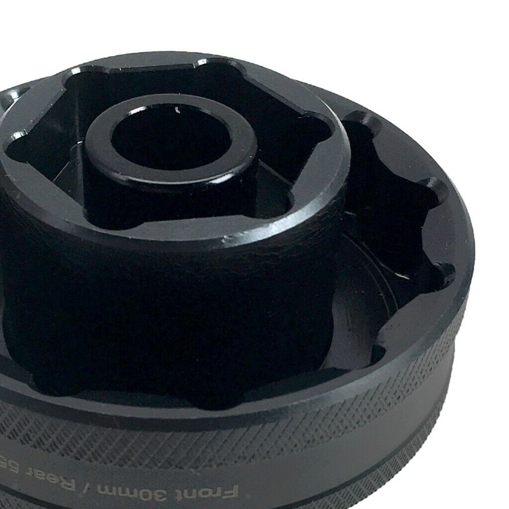 55mm and 30mm Wheel Nut Socket Tool fit Ducati 1199 1198 1098 Steel Black