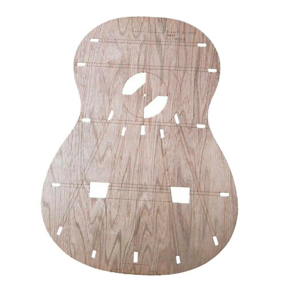 Wooden Classical Guitar Templates Body Template Luthier Supply Accessories