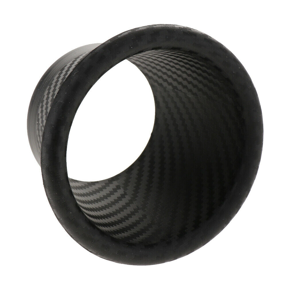 Round Air Intake Pipe, Car SUV Air Inlet Pipe Kit, Front Bumper Turbo Turbine