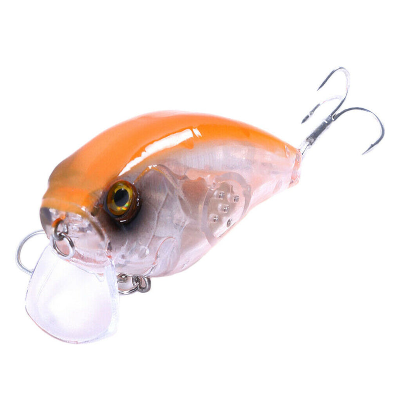 1pcs Colorful Crankbaits Fishing Lure Hard Bait for Bass Trout Perch 07